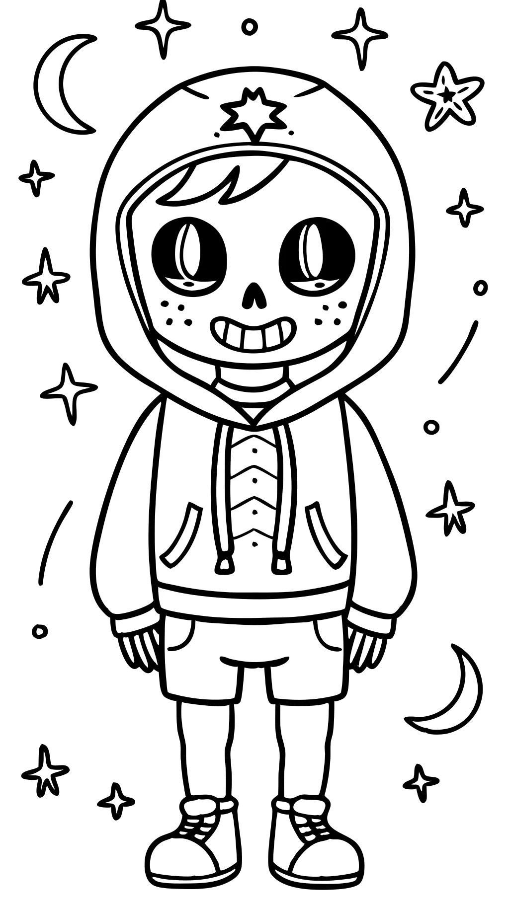 coloriage sans anime